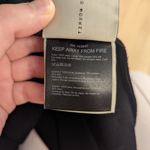 Roland Mouret NWT Black Fontana Dress Size 8 UK 12 - Picture 2 of 10